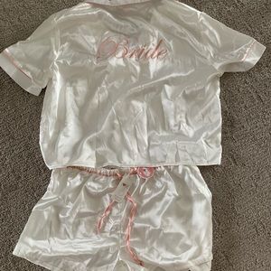 Bride PJ set brand new